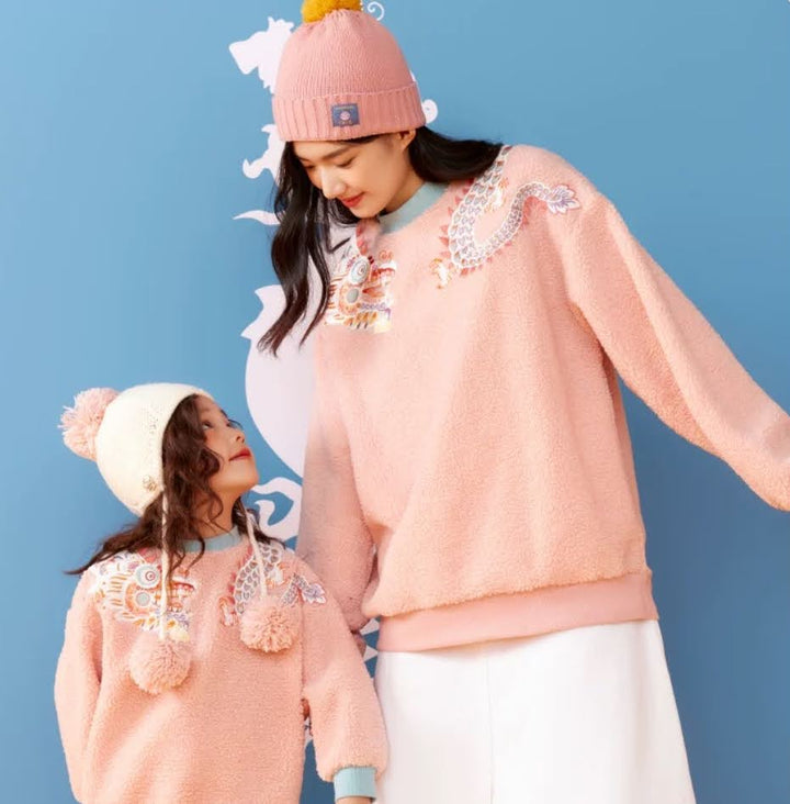 FLEECE DRAGON YEAR TOP
