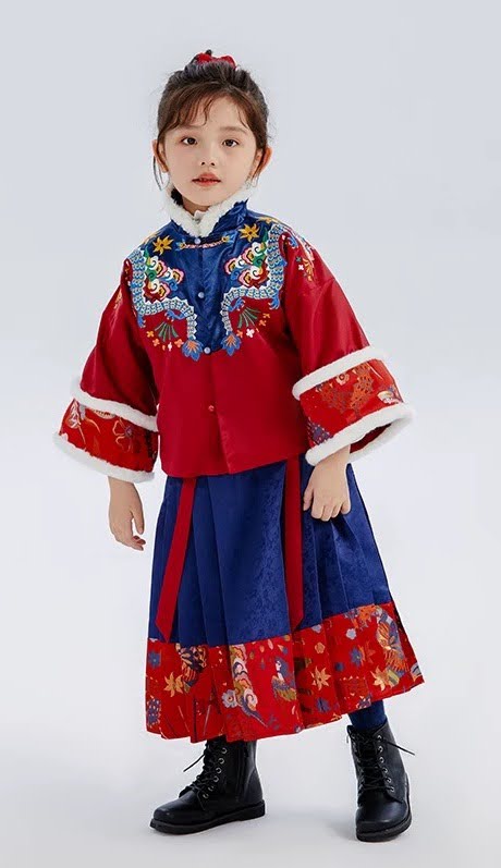 DRAGON YEAR CELEBRATION PLEATED SKIRT SET