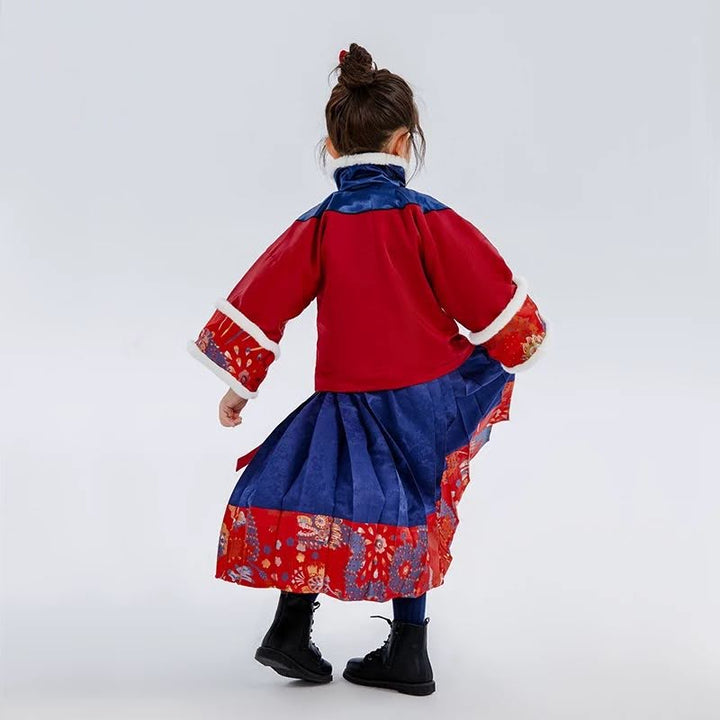 DRAGON YEAR CELEBRATION PLEATED SKIRT SET