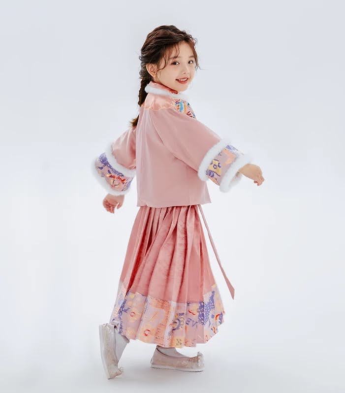 DRAGON YEAR CELEBRATION PLEATED SKIRT SET