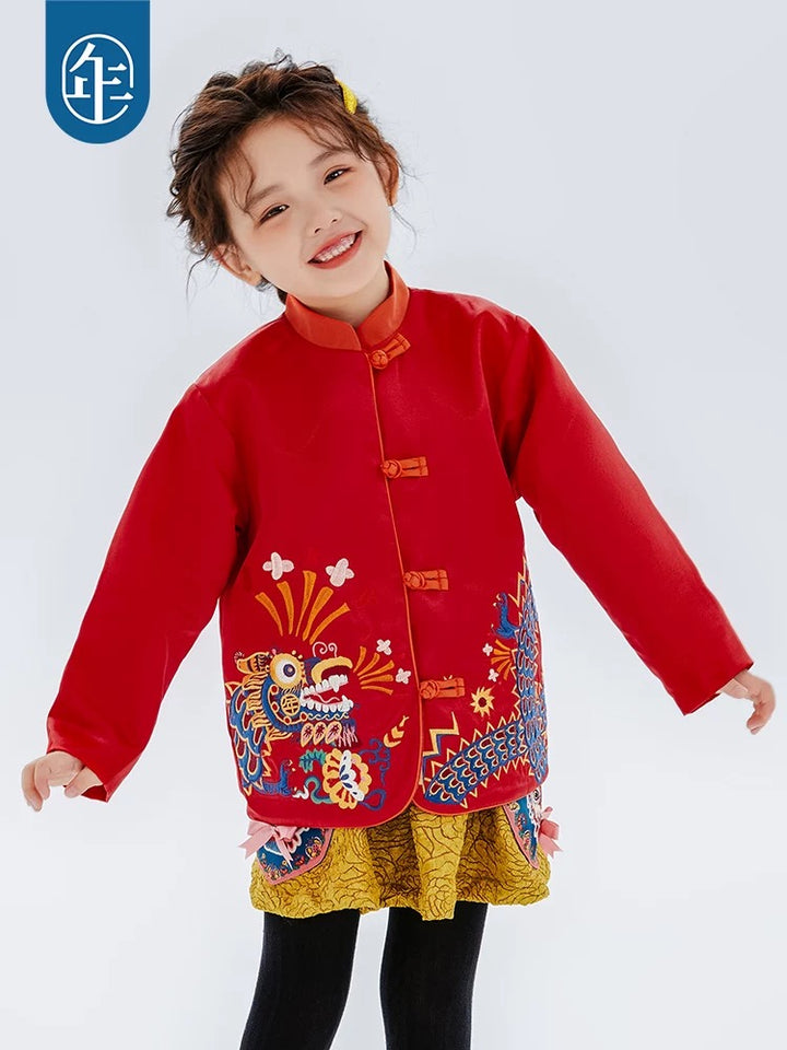 CONTEMPORARY ASYMMETRICAL NEW YEAR JACKET