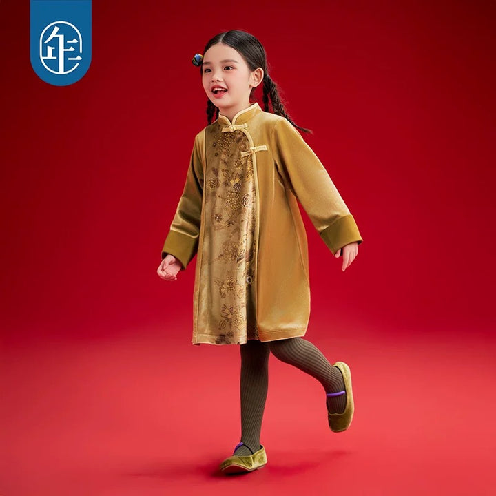 Gilded Wish cheongsam tunic