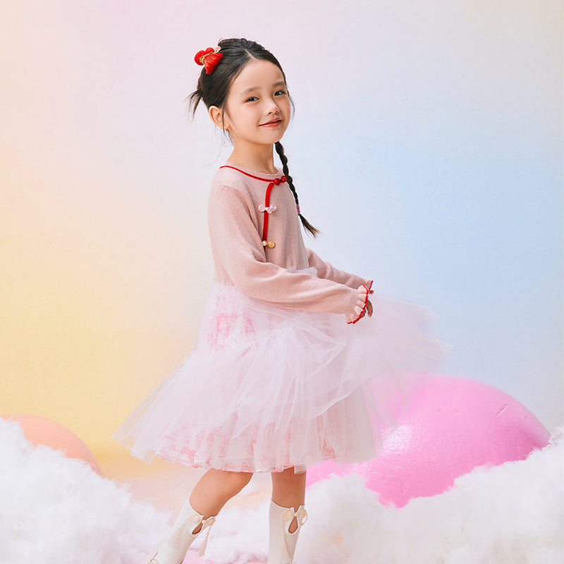 Mandarin Collar Tutu princess dress