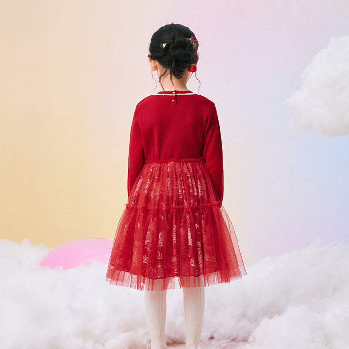 Mandarin Collar Tutu princess dress