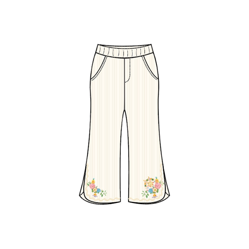 Peach Blossom Corduroy Pants