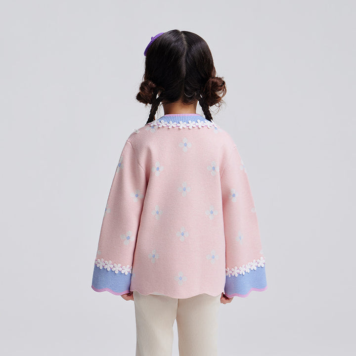 Scarlet Poppy floral Sweater