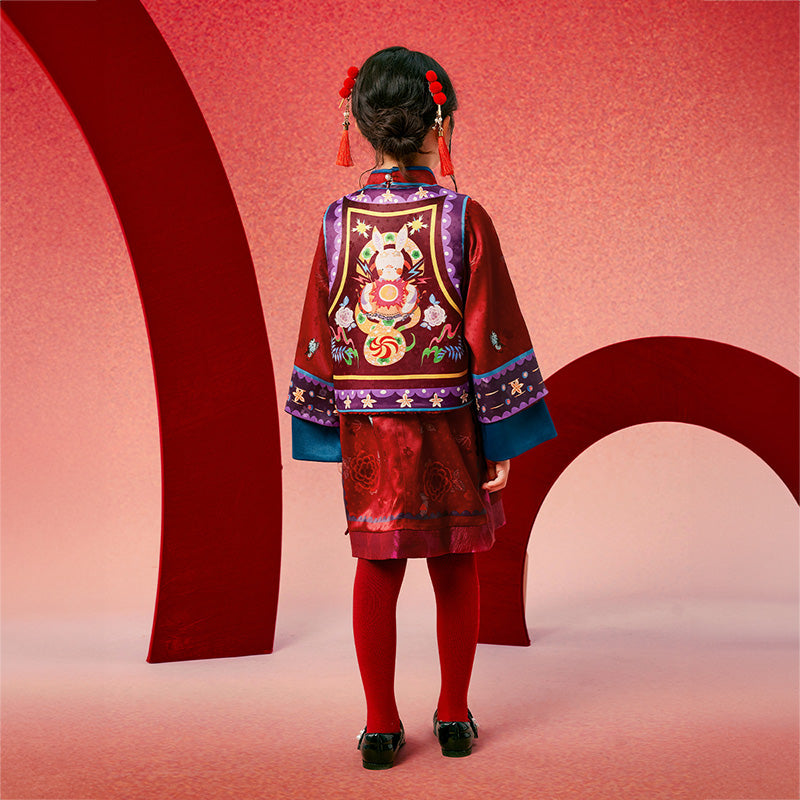 Oriental Fairy Tale Qipao Suit Set