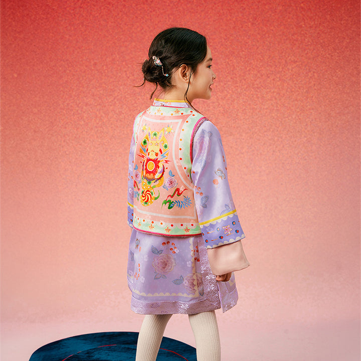 Oriental Fairy Tale Qipao Suit Set