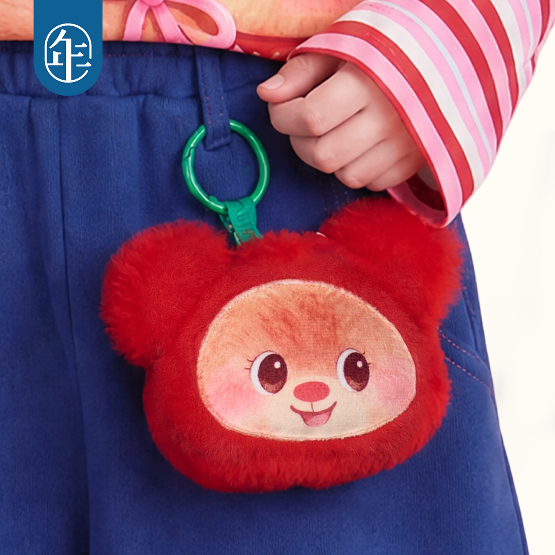 Bread Bear Jogger Pants with Plush Charm 熊抱甜心收脚长裤