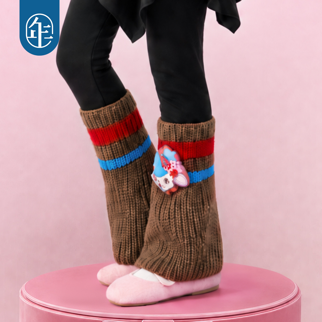 Asymmetric Skirted Fleece Leggings 真羊气假两件打底裤