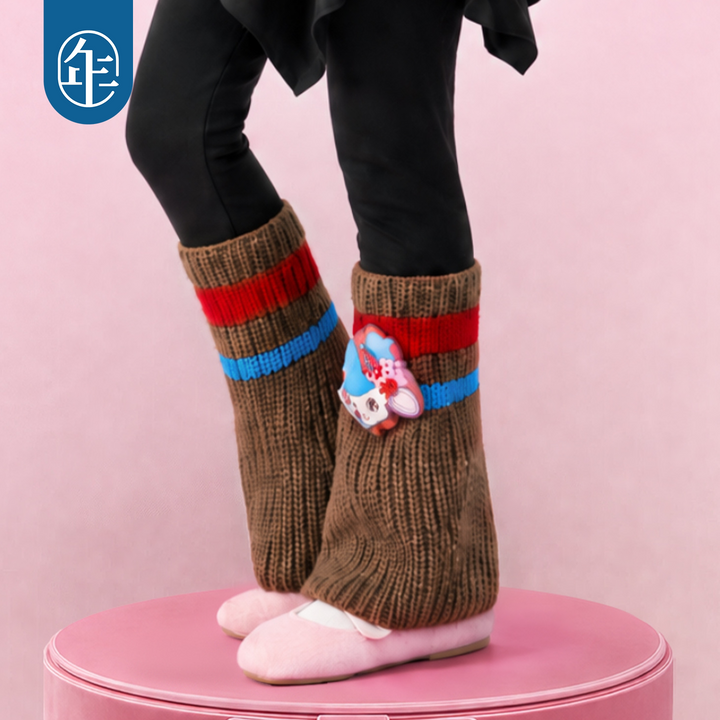 Asymmetric Skirted Fleece Leggings 真羊气假两件打底裤