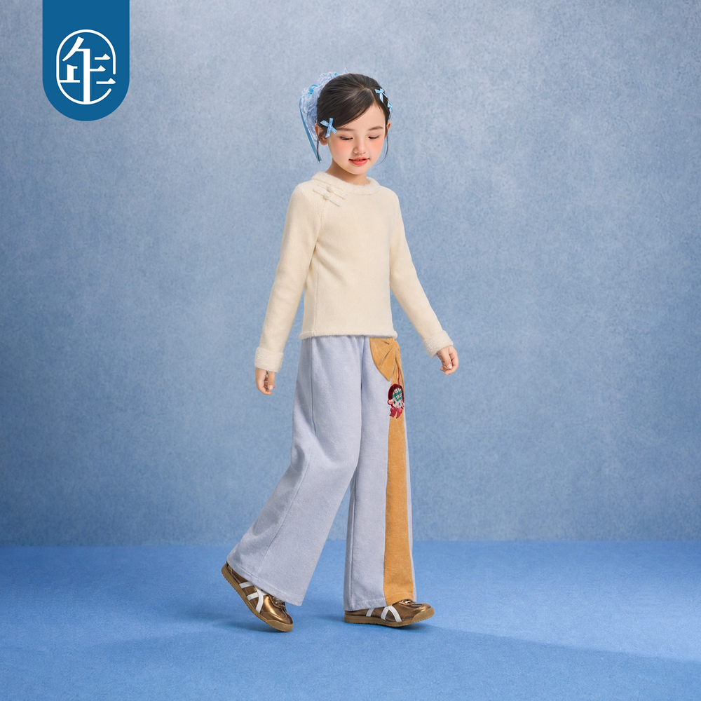Frog-Button Mock-Neck Knit Sweater 盘扣半高领针织衫
