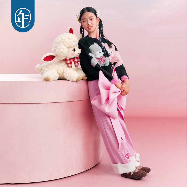 Lucky Lamb Knit Cardigan 卡通小羊针织开衫