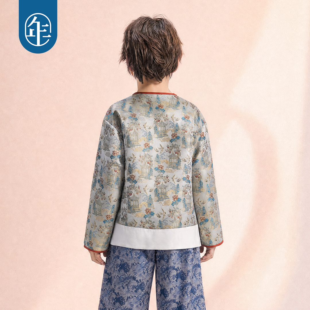 Brocade Tang Jacket & Pants Set 风禾正茂中式唐装套装