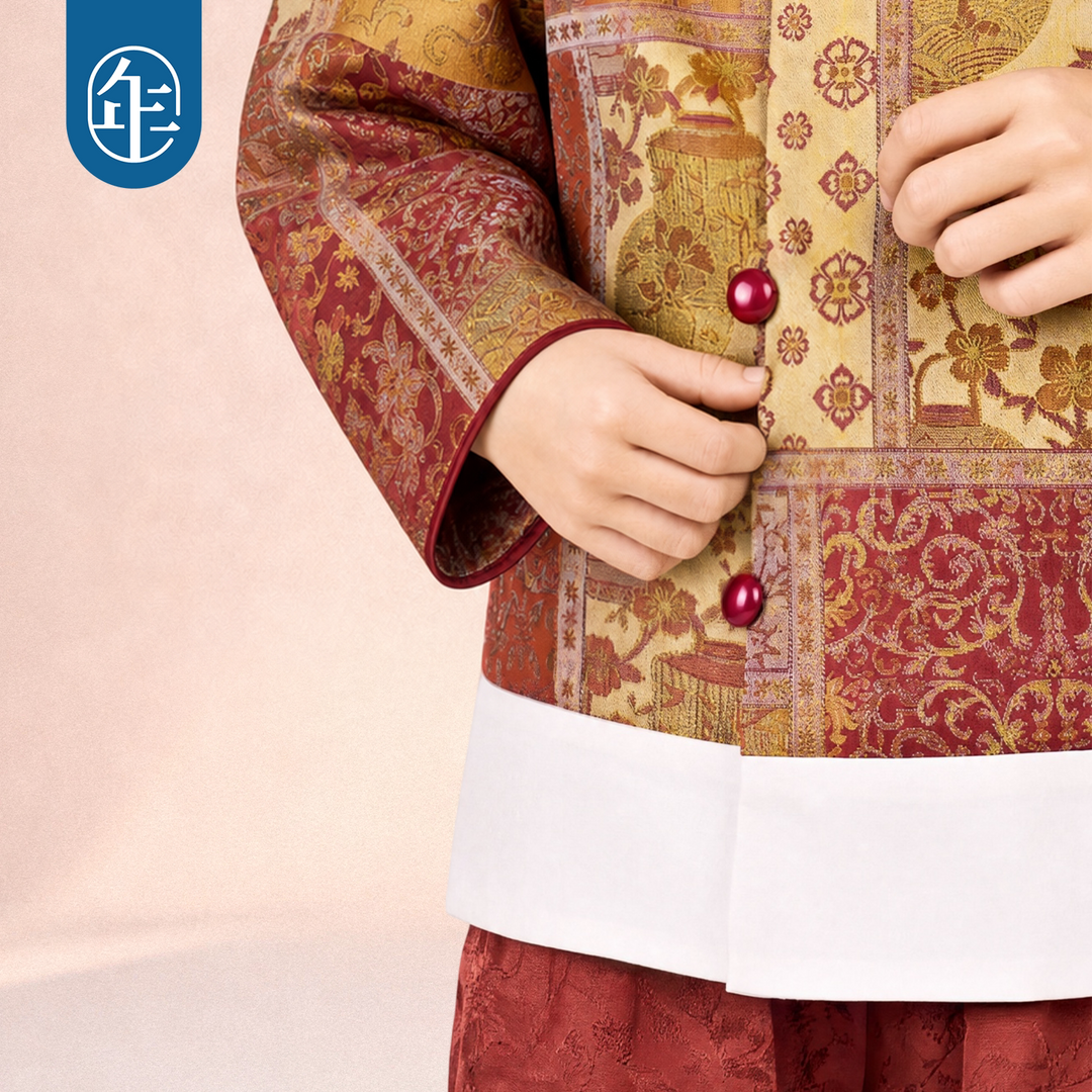 Brocade Tang Jacket & Pants Set 风禾正茂中式唐装套装