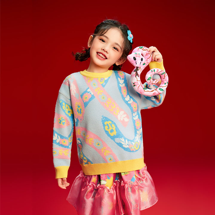Luck all around sweater