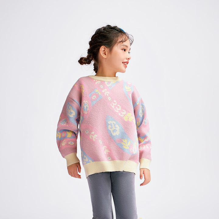 Luck all around sweater