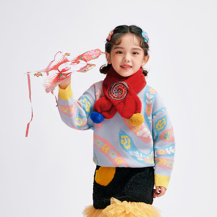 Luck all around sweater