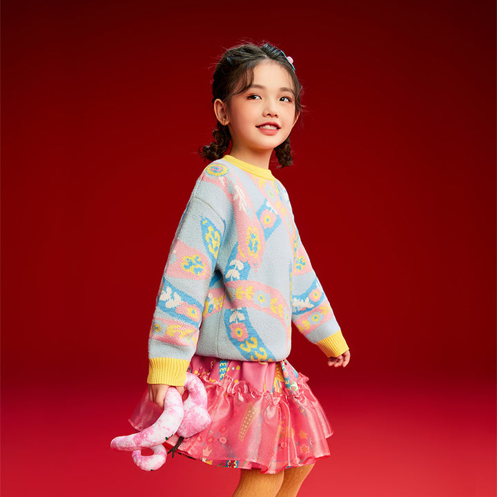 Luck all around sweater