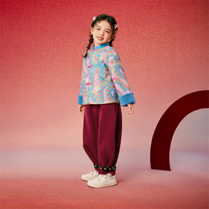 Fortune Snake Casual Fleece Pants