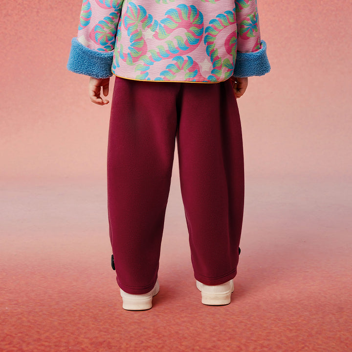 Fortune Snake Casual Fleece Pants