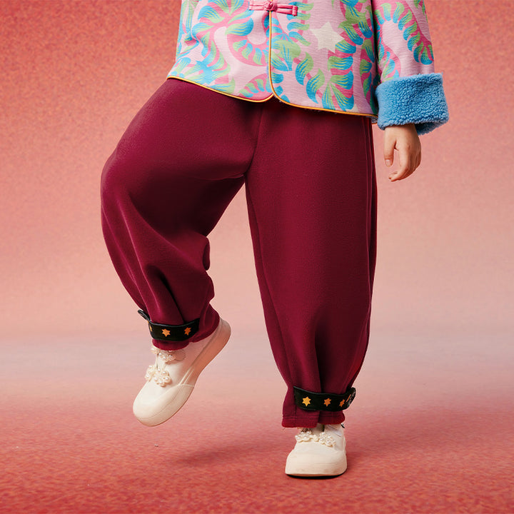 Fortune Snake Casual Fleece Pants