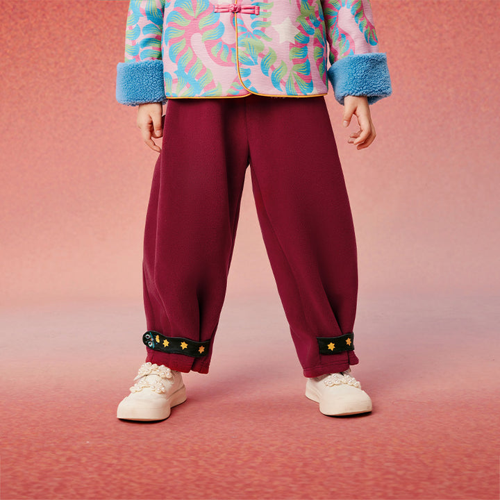 Fortune Snake Casual Fleece Pants