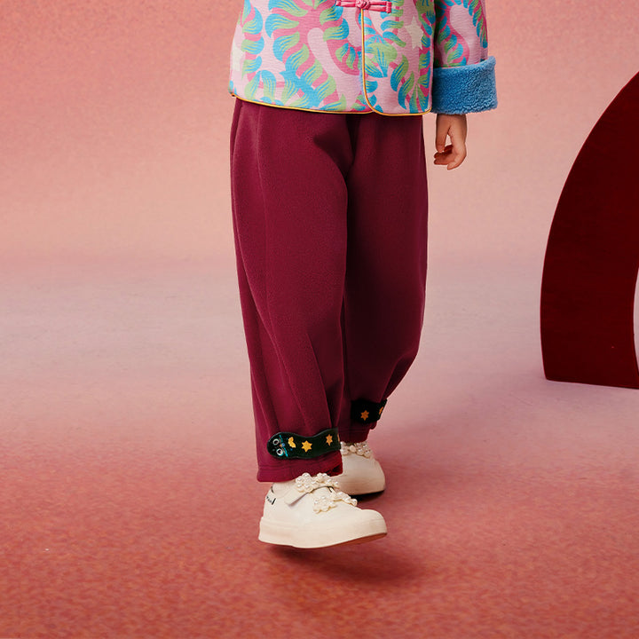 Fortune Snake Casual Fleece Pants