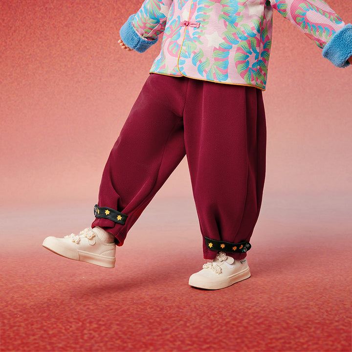 Fortune Snake Casual Fleece Pants