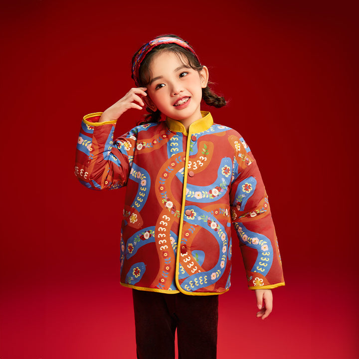 Fortune Snake Tang Blazer