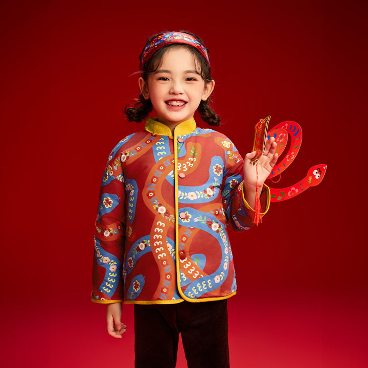 Fortune Snake Tang Blazer