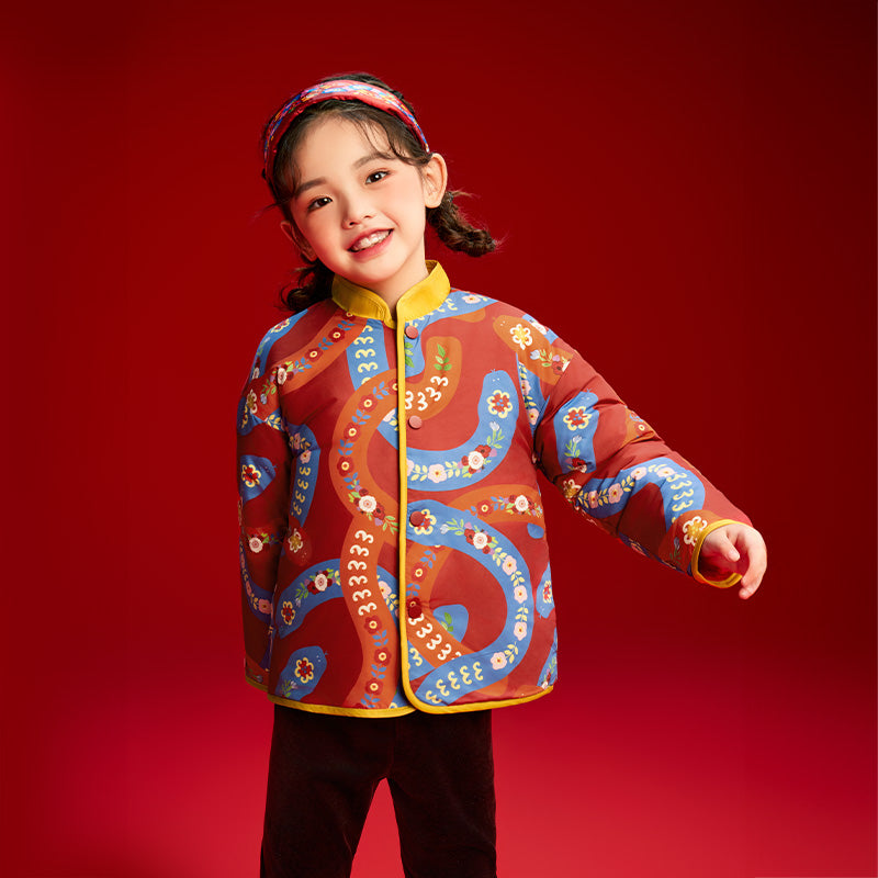 Fortune Snake Tang Blazer