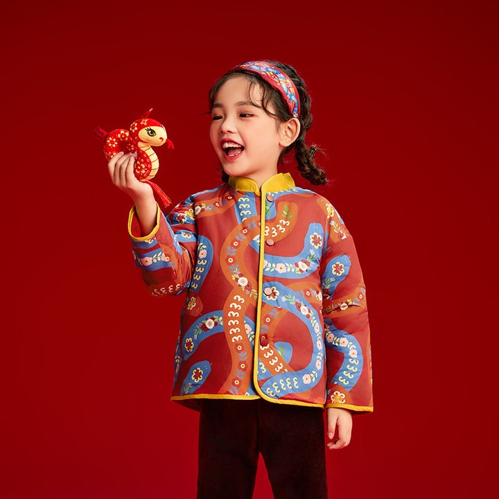 Fortune Snake Tang Blazer