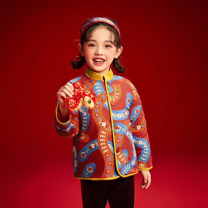 Fortune Snake Tang Blazer