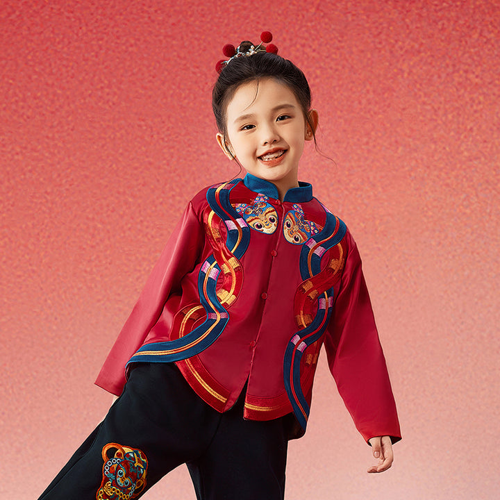 Lucky Snake Tang Suit Coat