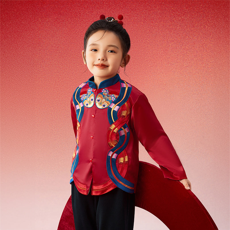 Lucky Snake Tang Suit Coat
