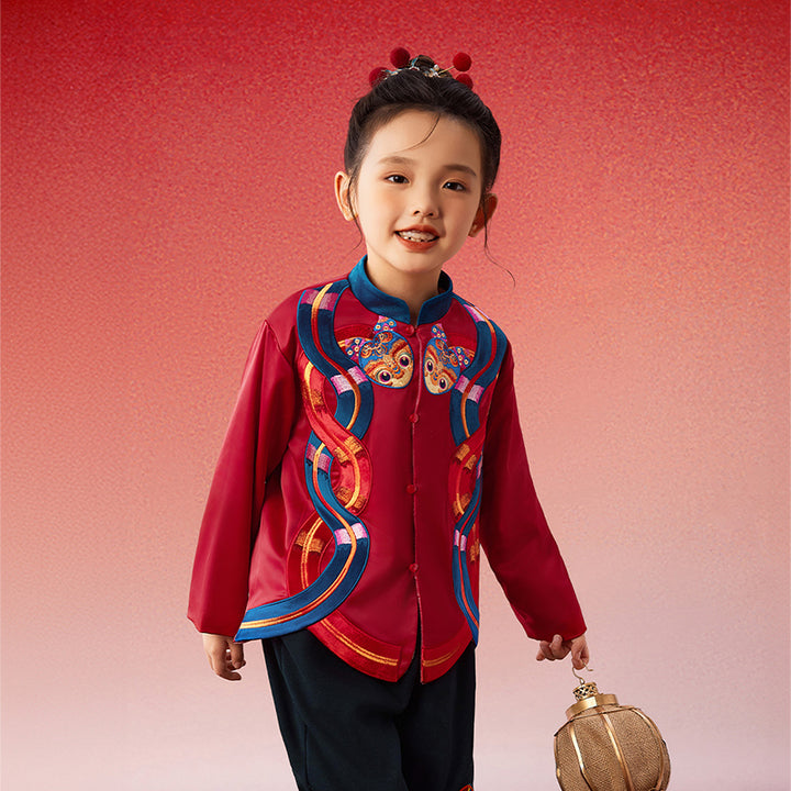 Lucky Snake Tang Suit Coat