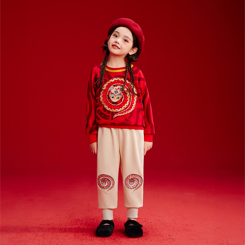 Lucky Snake Twister Fleece Pants