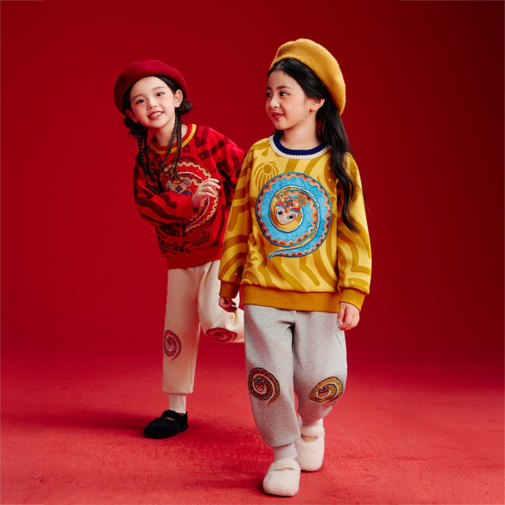 Lucky Snake Twister Fleece Pants