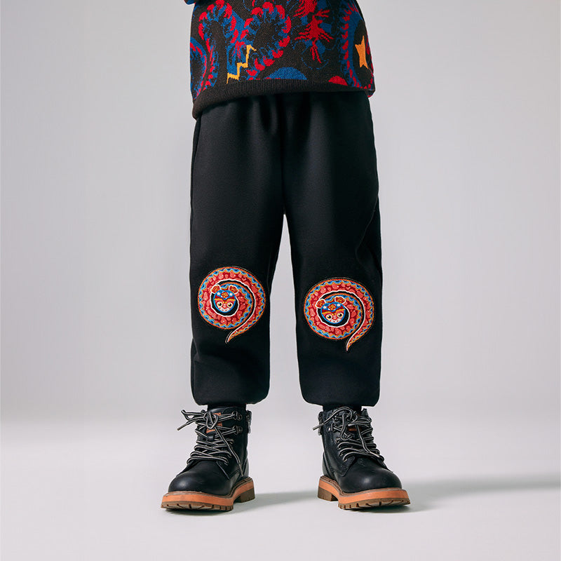 Lucky Snake Twister Fleece Pants