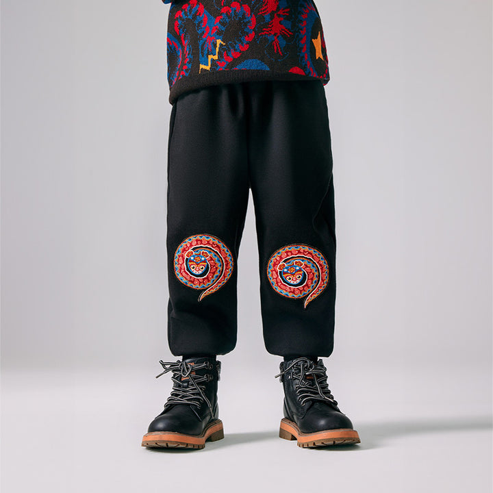 Lucky Snake Twister Fleece Pants