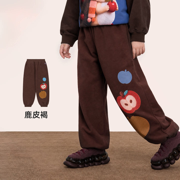 Apple Forest Terry Jogger Pants 苹果森林卫裤长裤 – Brown 鹿皮褐