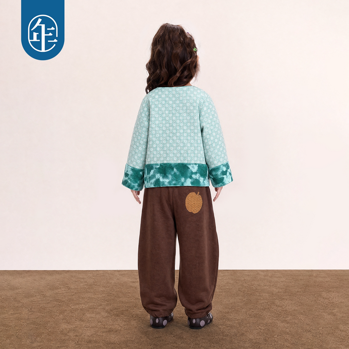 Apple Button Brocade Tang Jacket 苹果森林中式唐装外套