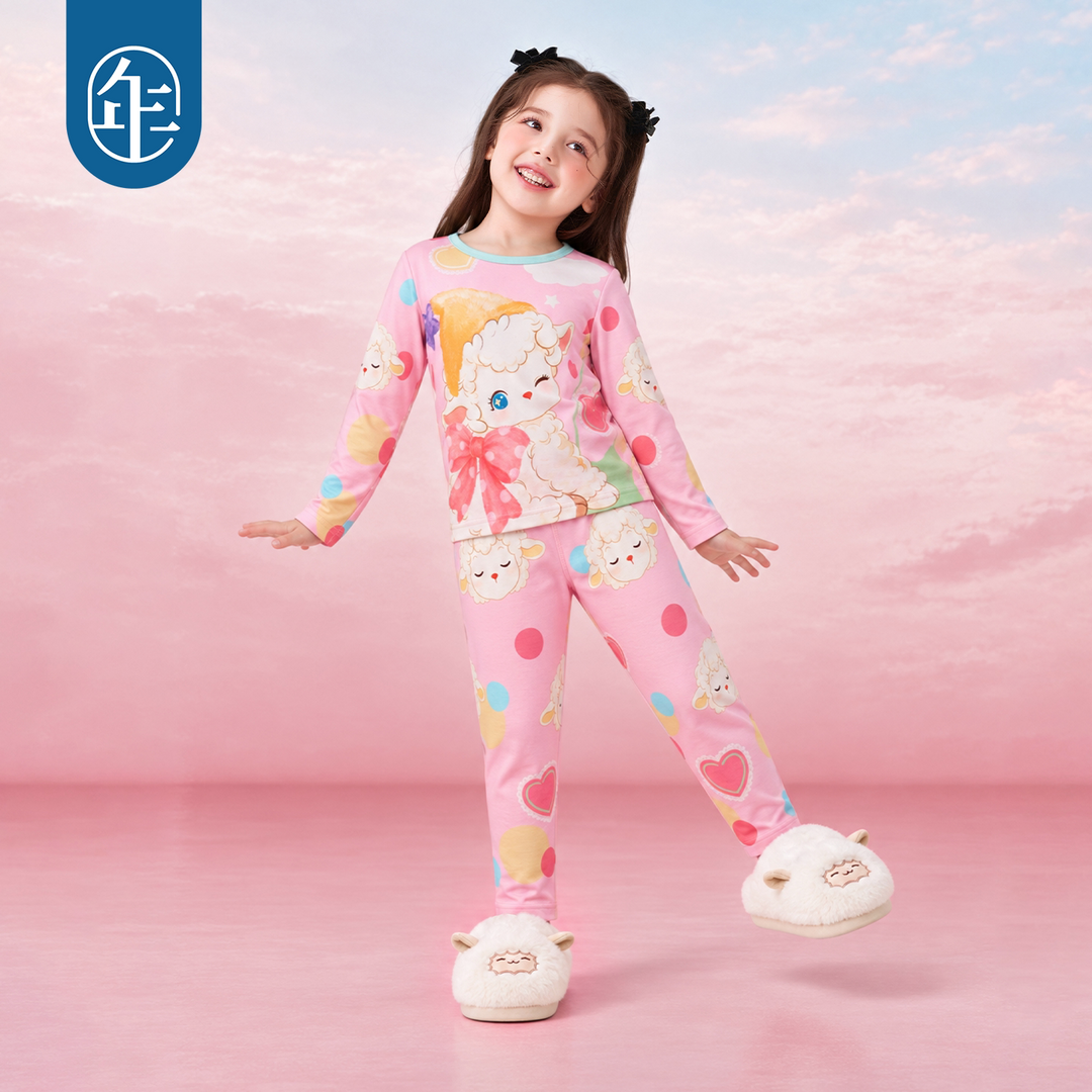 Sleepy Lamb Cotton Pajama Set 小羊纯棉家居服套装