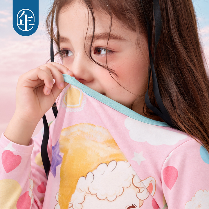 Sleepy Lamb Cotton Pajama Set 小羊纯棉家居服套装