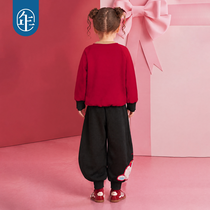 Lamb Fleece Sweatshirt & Jogger Set 真羊气加绒卫衣套装