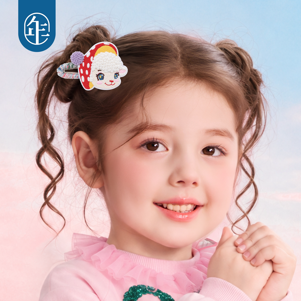 Lucky Lamb Hair Clip 真羊气小羊发卡