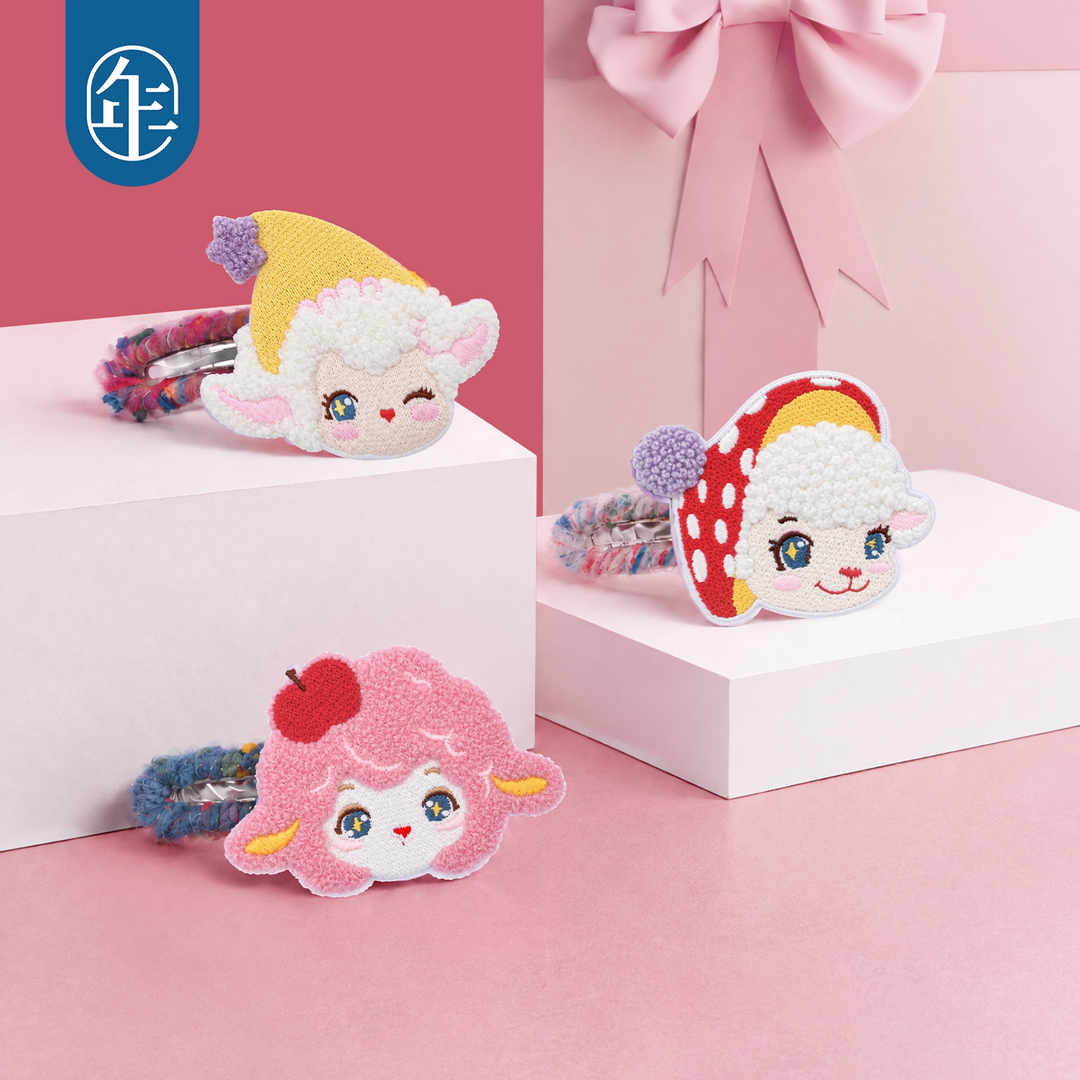 Lucky Lamb Hair Clip 真羊气小羊发卡