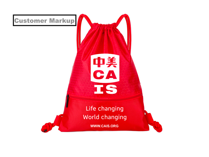 Custom Drawstring lightweight Waterproof backpack