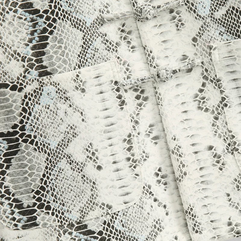 XS168358蛇皮纹 Jacquard Snake